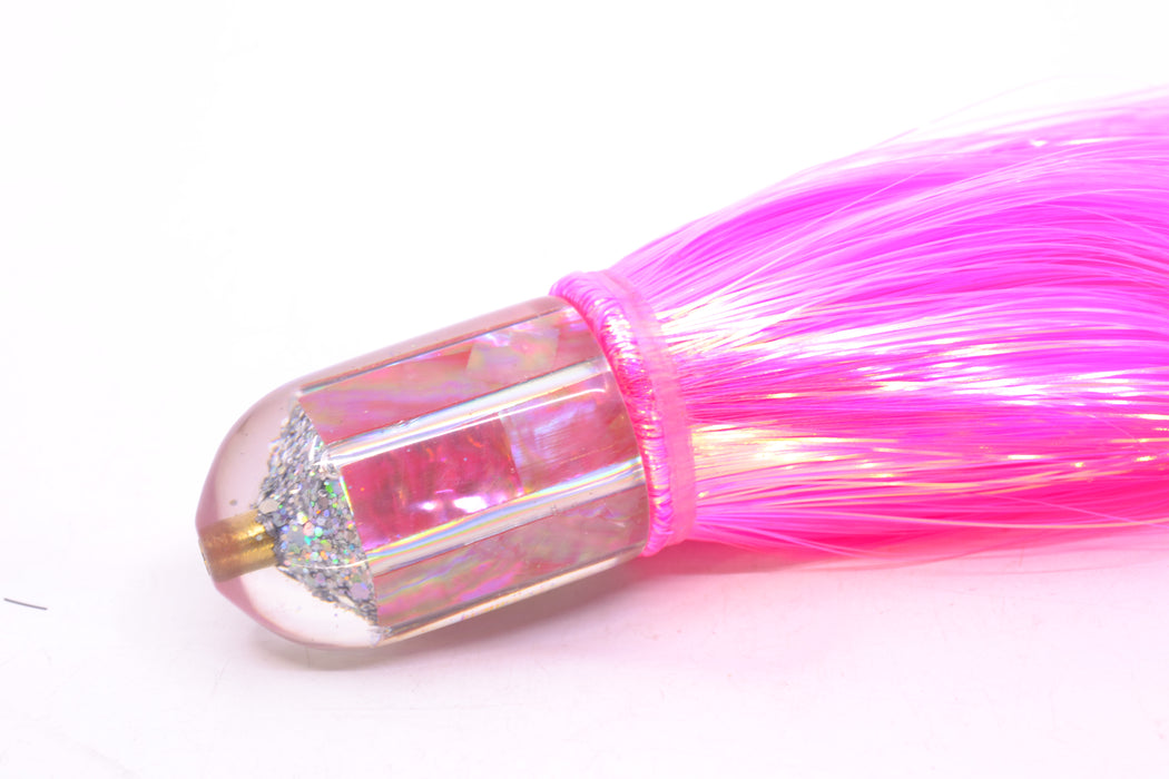 Marlin Magic Lures Pink Awabi Jumbo AP Bullet 9" 6oz Strobez Pink/White GZE