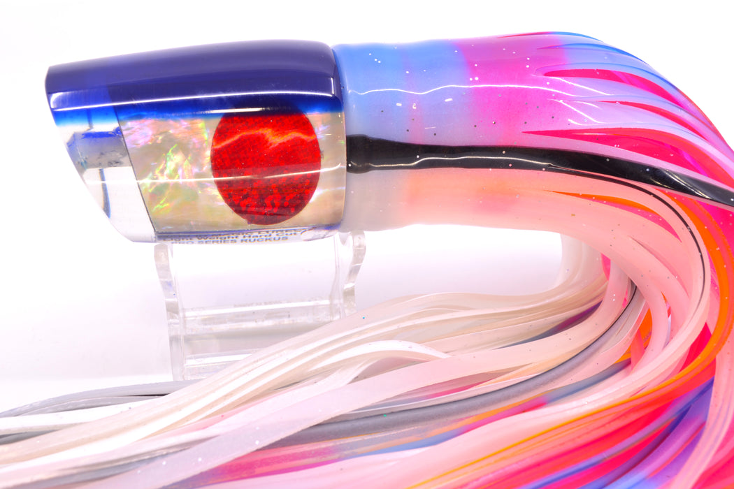 Marlin Magic Pro Series White Awabi Blue Back Ruckus 12" 10oz Skirted Gay Bob