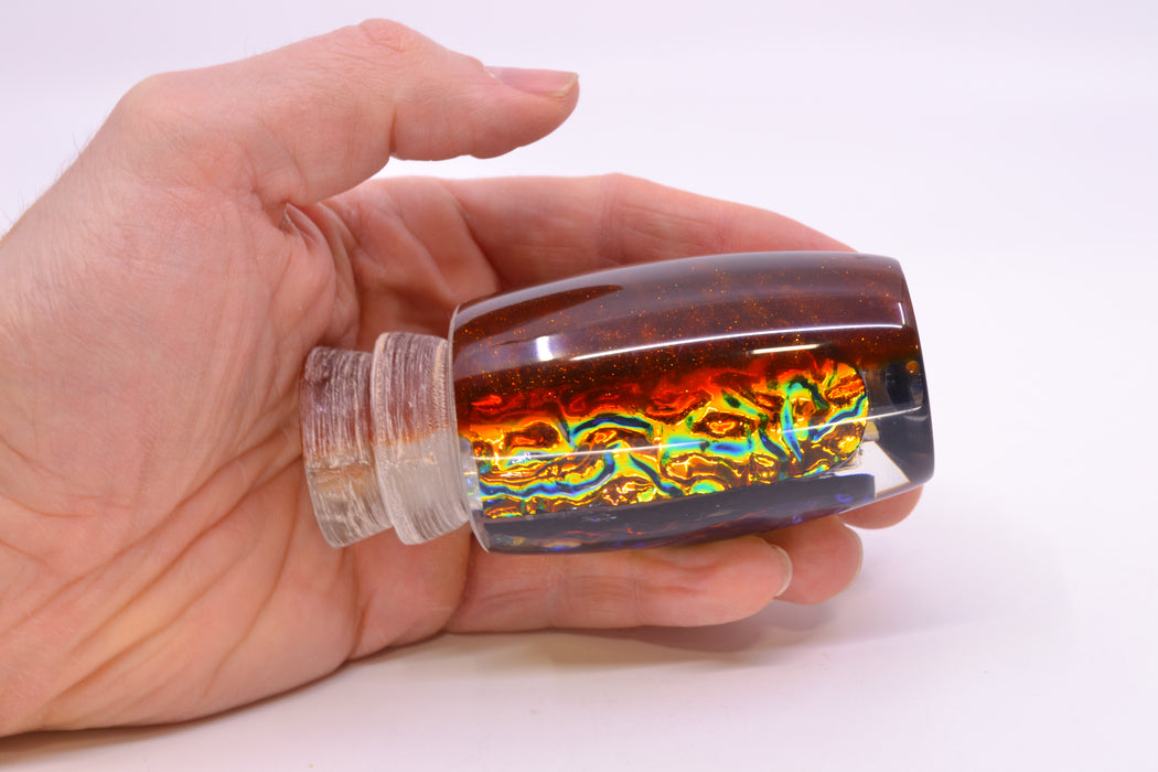 Coggin Lures Fire Dichro Root Beer Back Tado Mauna Loa Invert 12" 8oz