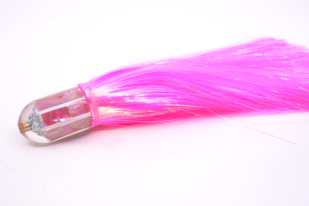 Marlin Magic Lures Pink Awabi Jumbo AP Bullet 9" 6oz Strobez Pink/White GZE