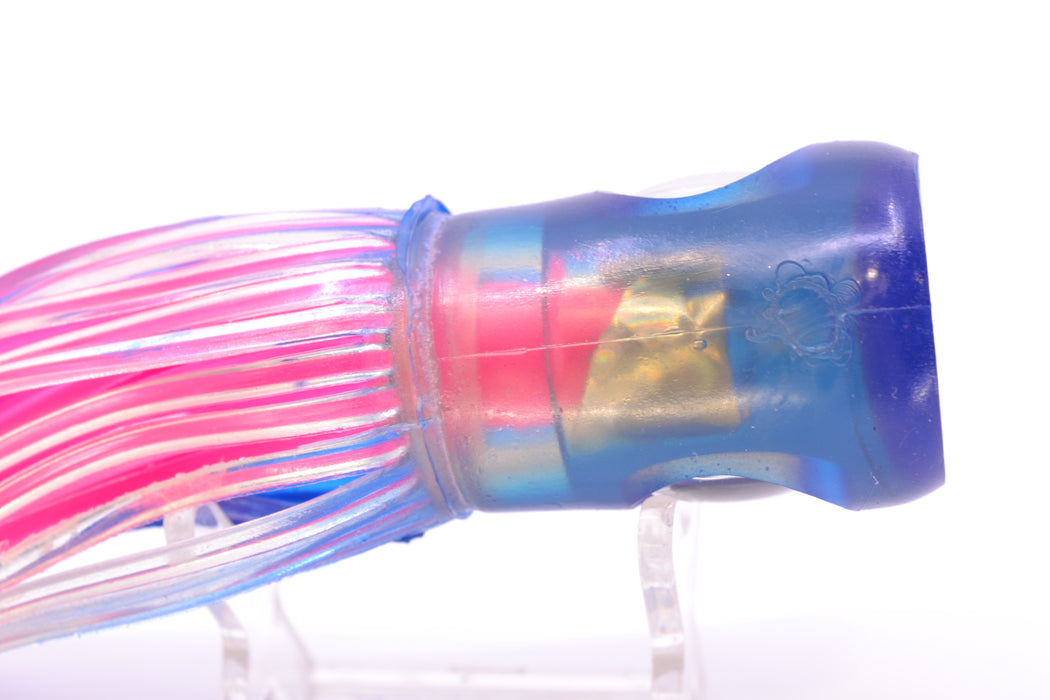 Mold Craft Blue-Clear/Pink Standard Super Chugger Tingum 9" 2.6oz GZE