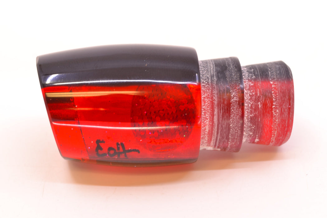 Marlin Magic Red Awabi Black Back Red Eyes Tiny Ruckus 7" 2oz