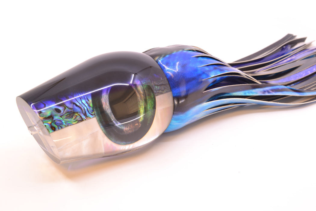 Moyes Lures Skipjack Paua-MOP Black-Purple Back Sumo Teaser 26.3oz FT Vinyl Skipjack