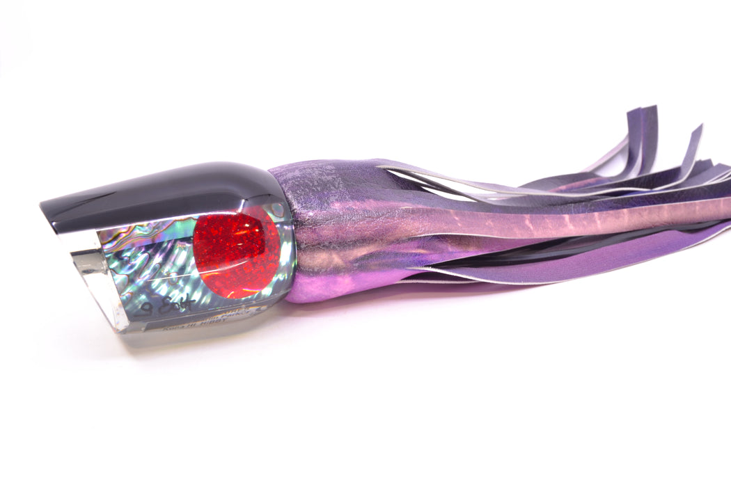 Marlin Magic Blue-Purple Abalone Black Back Red Eyes Hibby 14" 11oz ALV Vinyl Skipjack