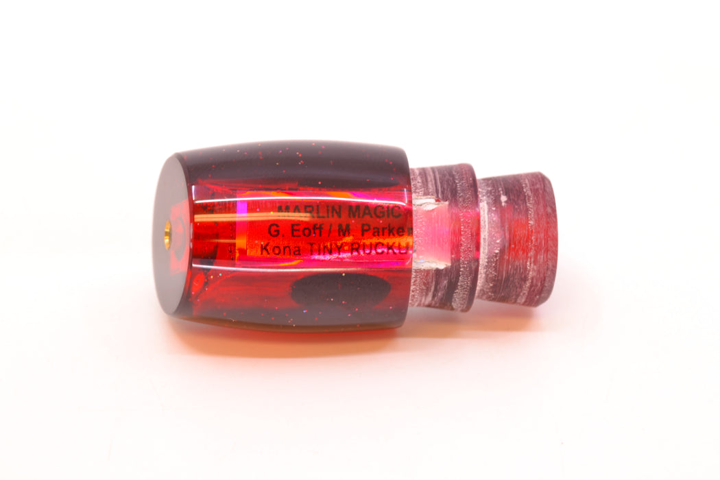 Marlin Magic Red Awabi Black Back Red Eyes Tiny Ruckus 7" 2oz
