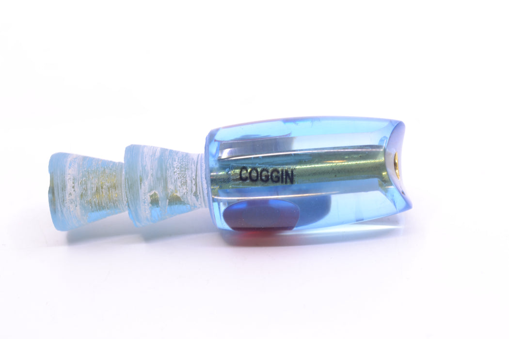 Coggin Lures Ice Blue Mirrored Black-Red Eyes Tado Lo'ihi Peanut Scoop 4.5" 0.3oz