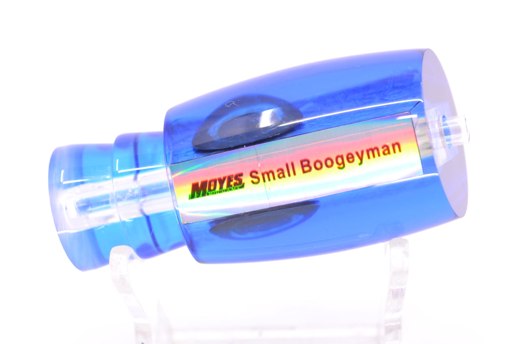 Moyes Lures Blue-Green Oil Slick Blue Back Taxi Eyes Small Boogeyman 9" 1.5oz