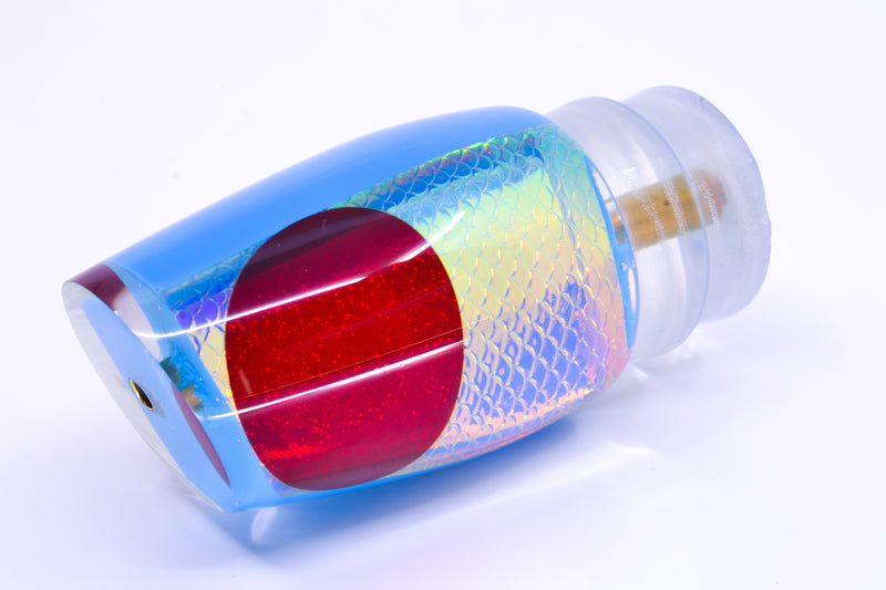 Koya Lures Ice Blue Rainbow Scale Red Eyes Medium 861 12" 5.8oz