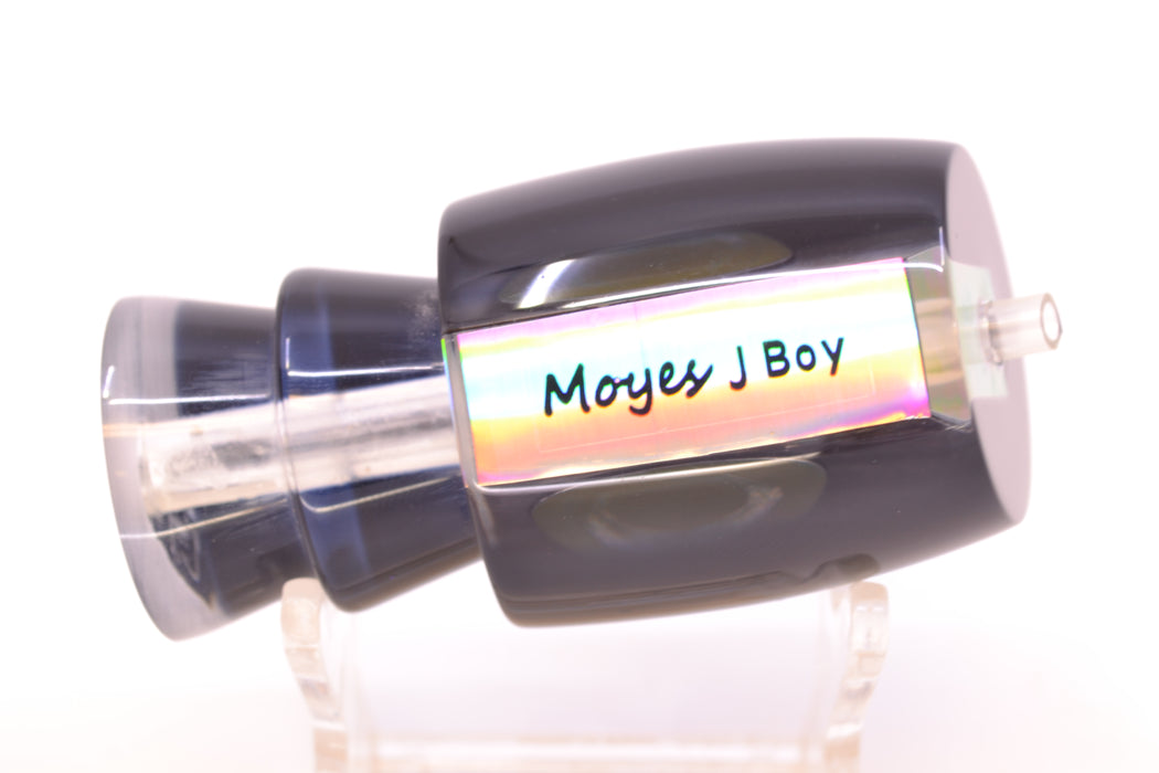 Moyes Lures Tahitian MOP Black Back Taxi Eyes Medium J-Boy 12" 4oz