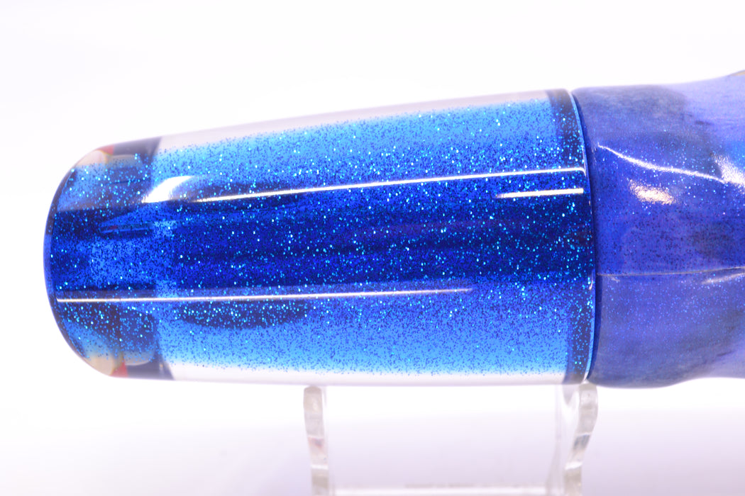 TANTRUM Lures White MOP Blue Back XL Kaboom 14" 11.2oz FT Vinyl Aku Revisited GZE