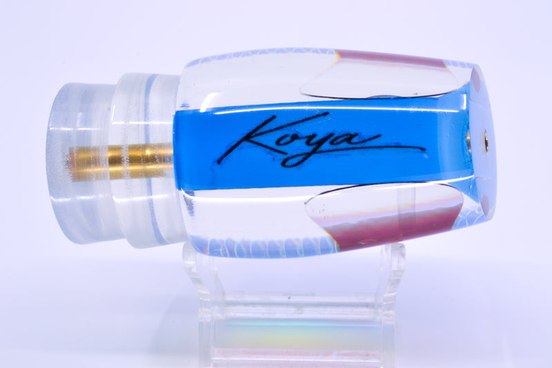 Koya Lures Ice Blue Rainbow Scale Red Eyes Medium 861 12" 5.8oz