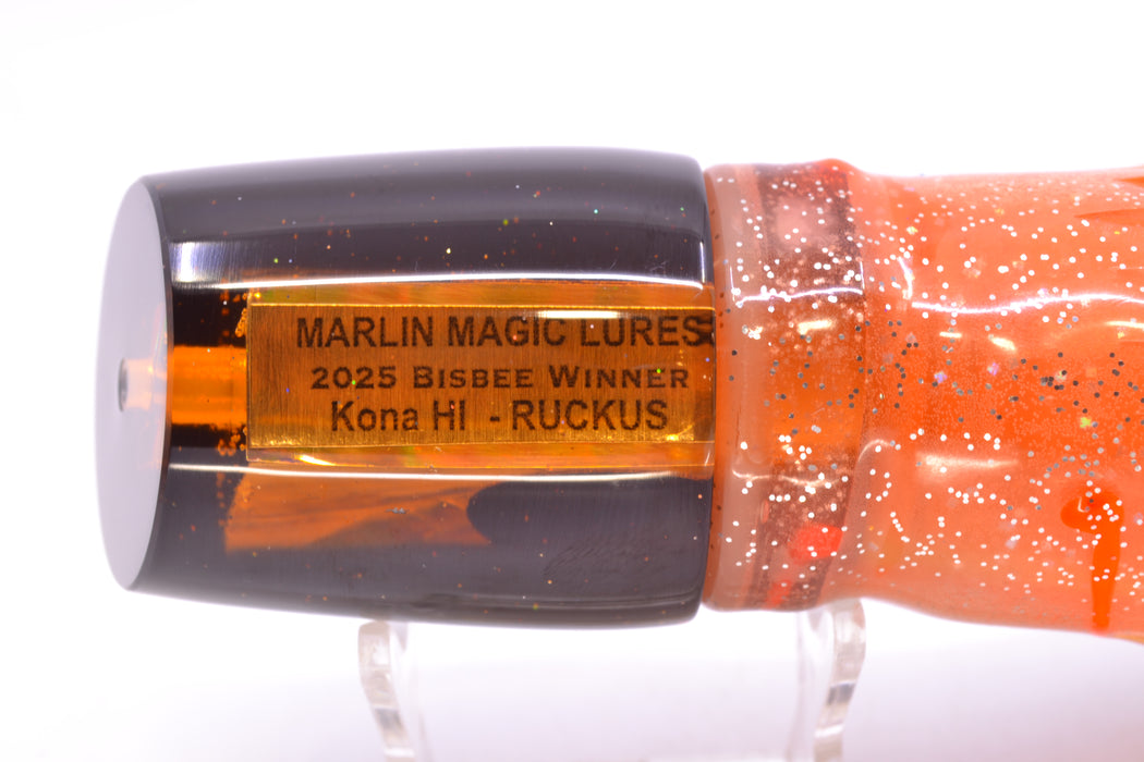 Marlin Magic Orange Awabi Black Back Ruckus 12" 11oz Skirted Root Beer-Petrolero