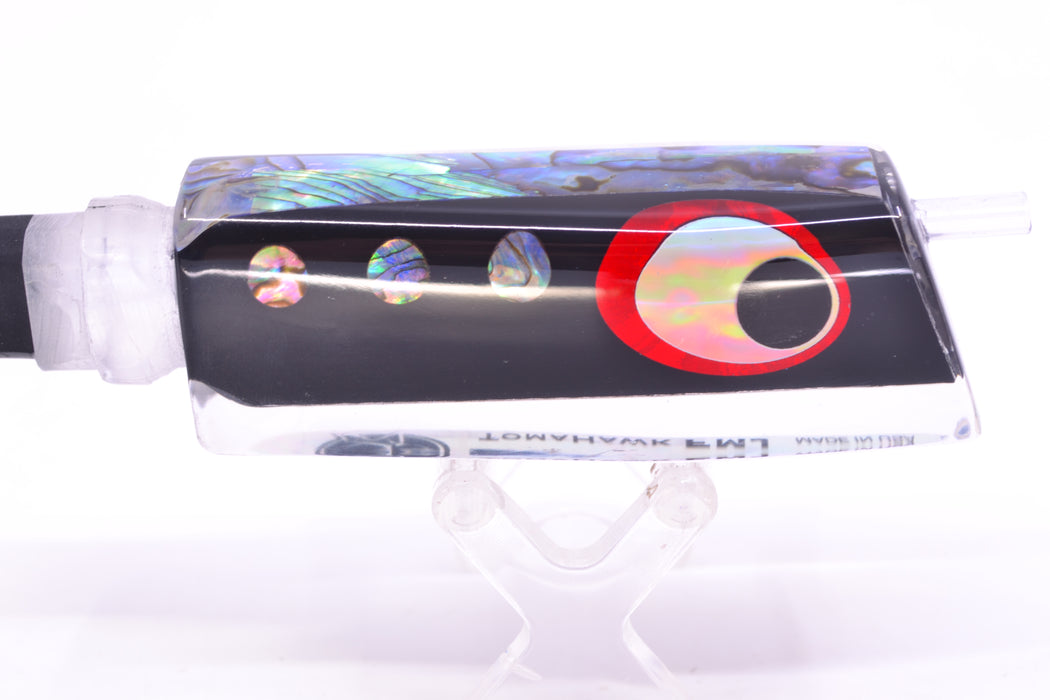 Marlinstar Black-Paua Shell Dots Lead Medium Tomahawk FMJ 9"+ 9.6oz GZE