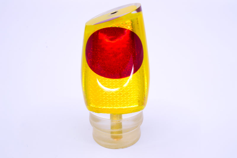 Koya Lures Yellow Rainbow Scale Red Eyes Medium 861 12" 5.8oz GZE