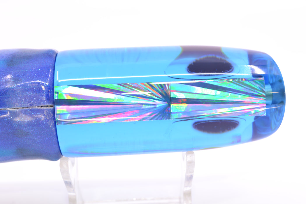 Koya Lures Blue Rainbow Starburst JP Noname 12" 7.5oz Fire Tailz Vinyl Aku Revisited GZE