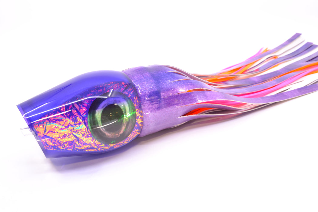 Moyes Lures Pink-Purple Dichro Purple Back XL Sumo 16" 16.4oz FT Vinyl Purple Eclipse
