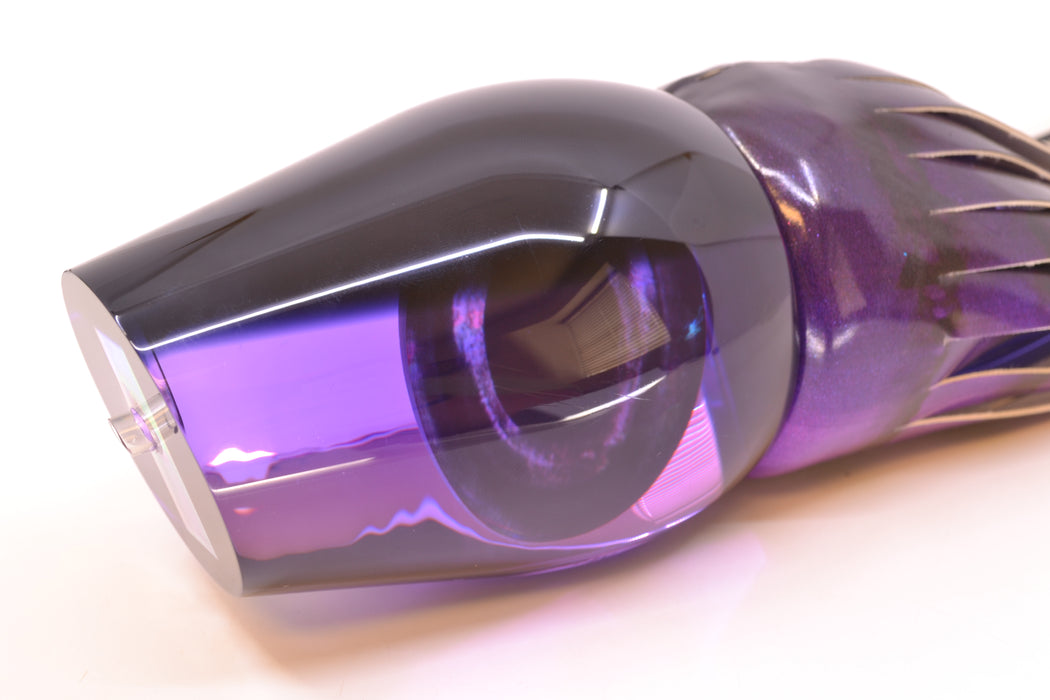 Moyes Lures Purple Mirrored Black Back Sumo Teaser 26.3oz FT Vinyl Grape Juice