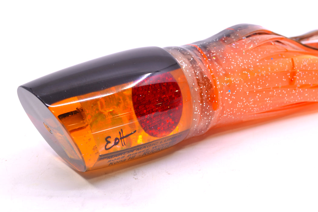 Marlin Magic Orange Awabi Black Back Ruckus 12" 11oz Skirted Root Beer-Petrolero