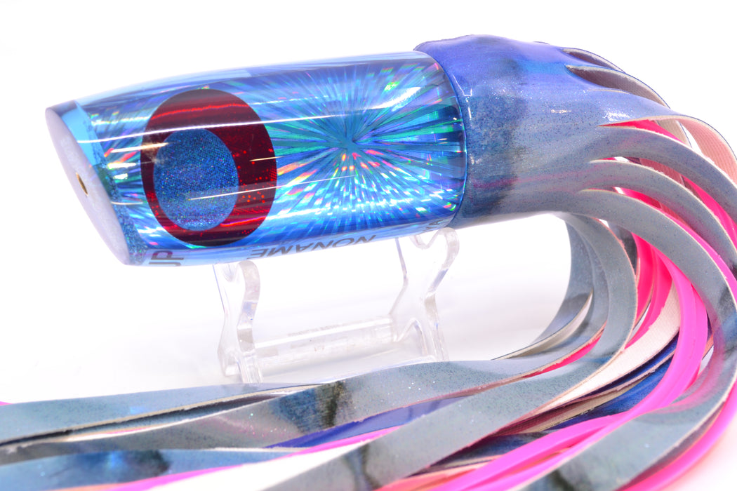 Koya Lures Blue Rainbow Starburst JP Noname 12" 7.5oz Fire Tailz Vinyl Aku Revisited GZE