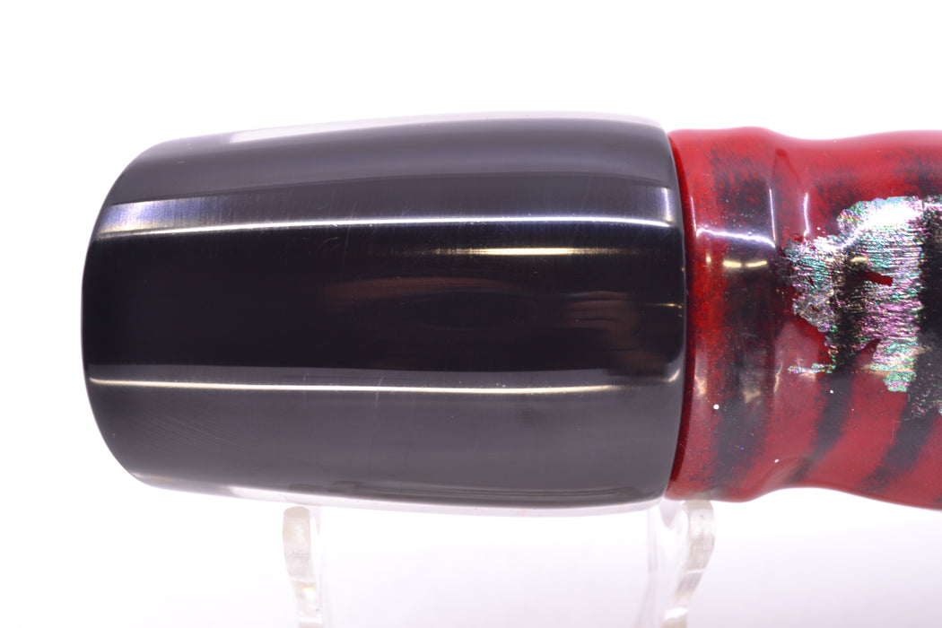 Marlin Magic Golden MOP Black Back Red Eyes Ruckus 12" 11oz Skirted Red Aurora