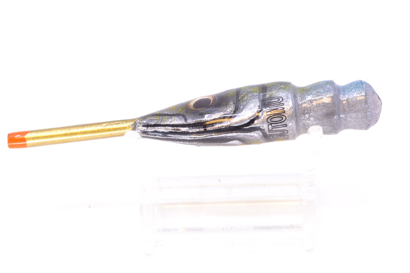 Tsutomu Lures Black with Gold Dots Ballyhoo 5" 2.7oz