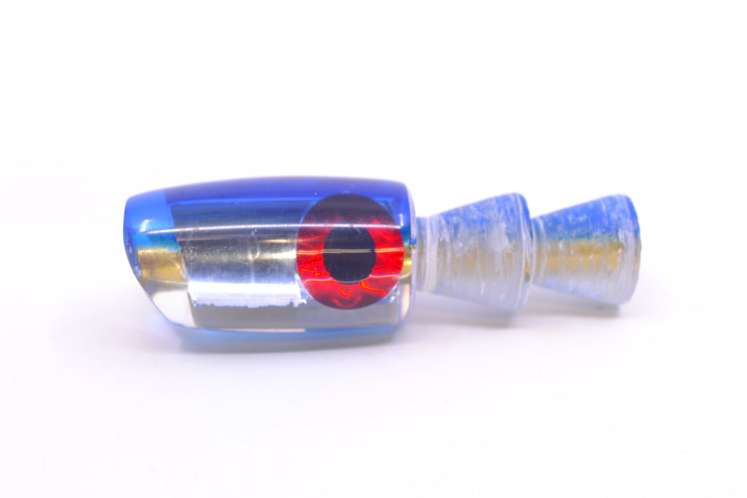 Coggin Lures Clear Mirrored Blue Back Tado Lo'ihi Peanut Scoop 4.5" 0.3oz