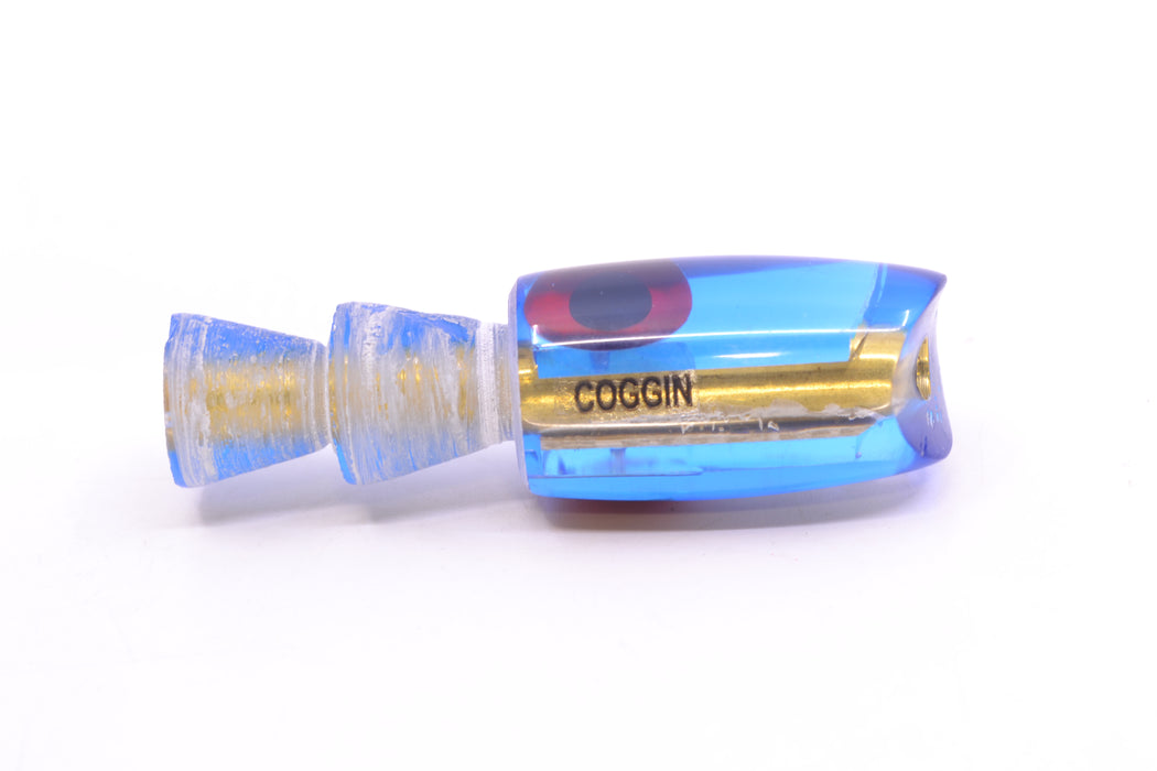 Coggin Lures Clear Mirrored Blue Back Tado Lo'ihi Peanut Scoop 4.5" 0.3oz