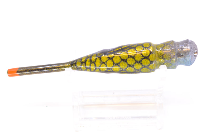 Tsutomu Lures Black with Gold Dots Ballyhoo 5" 2.7oz