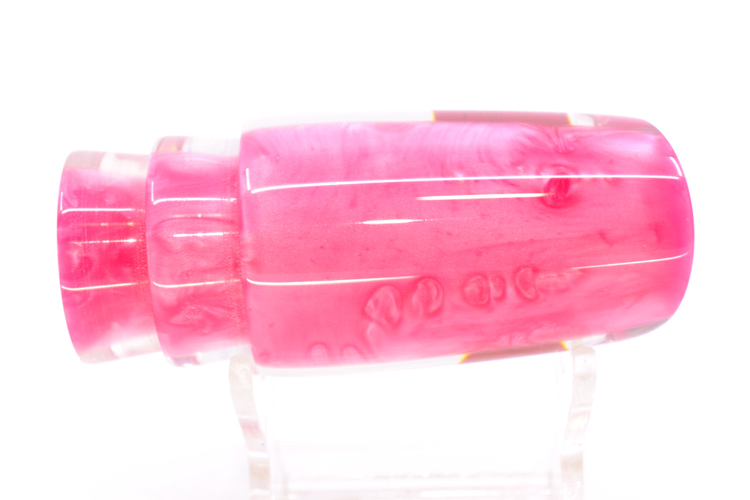 Koya Lures Clear Mirrored Pink Back Red Eyes 614 9" 3.5oz