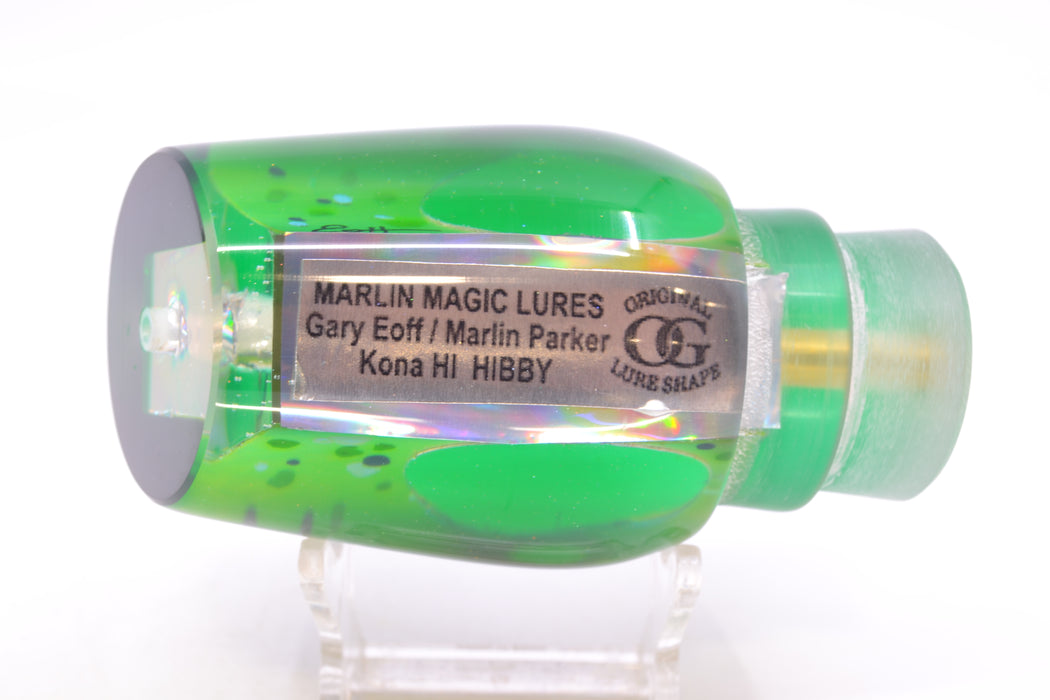 Marlin Magic Mahi MOP Green Back Taxi Eyes Hibby 14" 8oz