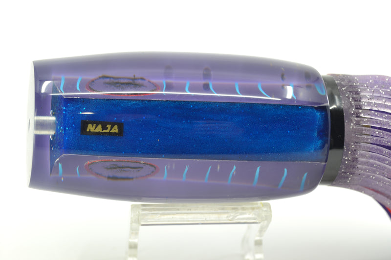 Amaral Lures Chrome-Mirrored Lavender Back Naja 16" 14.5oz