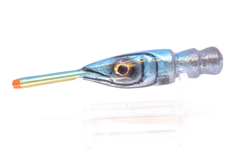 Tsutomu Lures Ice Blue-Silver Ballyhoo 5" 2.7oz