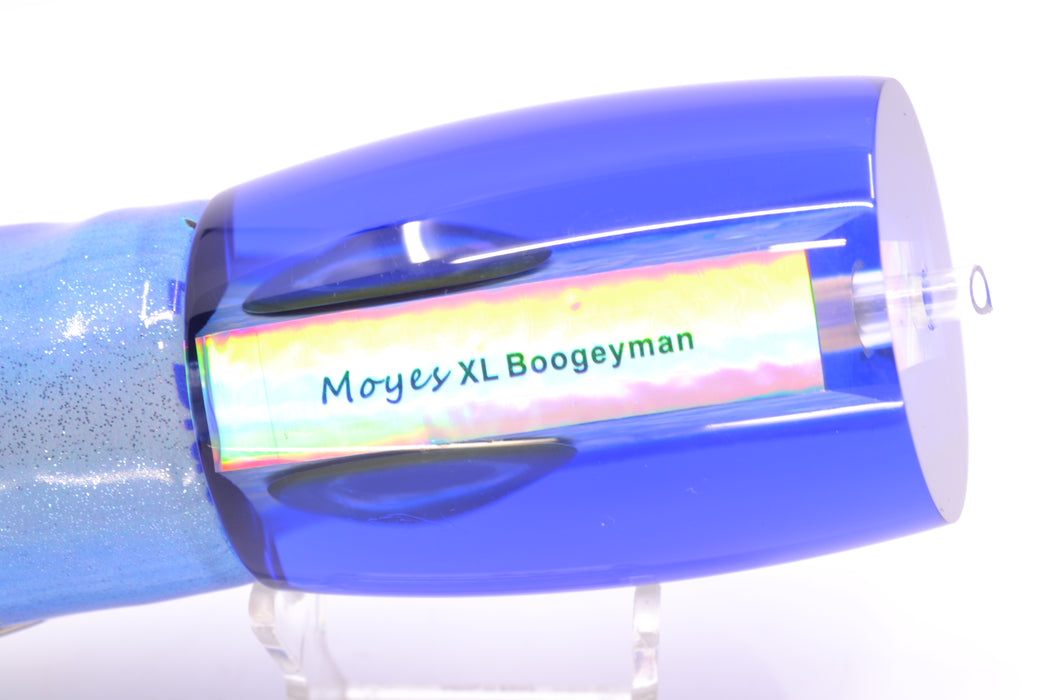 Moyes Lures Blue Awabi Blue Back Taxi Eyes XL Boogeyman 16" 12.7oz FT Vinyl Blueberry