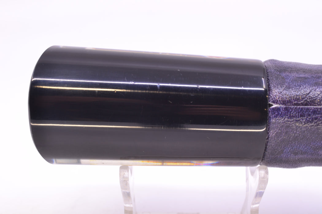 Marlin Magic Lures Purple MOP Black Back Reverse Taper Large Tube 12" 7.5oz ALV Skipjack GZE