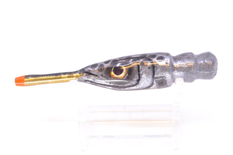 Tsutomu Lures Silver with Black Dots Ballyhoo 5" 2.7oz