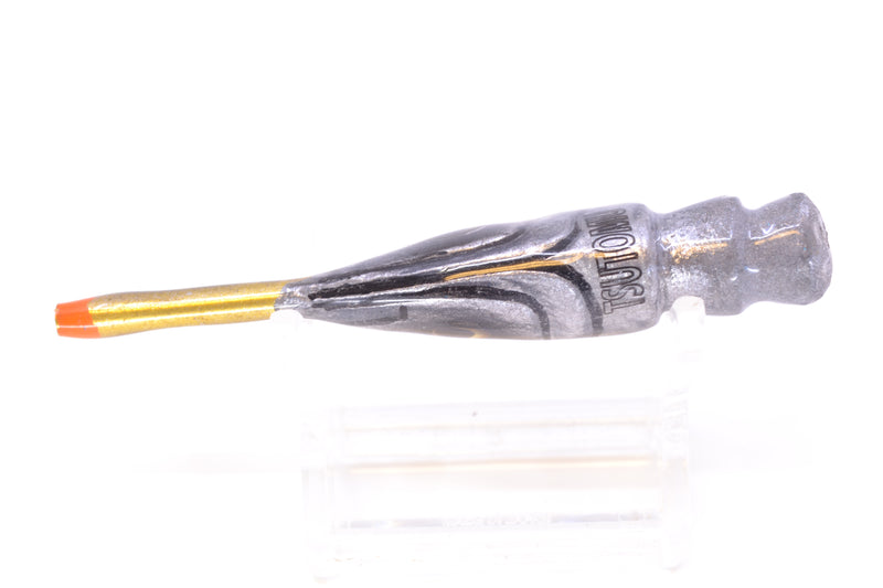 Tsutomu Lures Silver with Black Dots Ballyhoo 5" 2.7oz