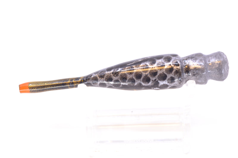 Tsutomu Lures Silver with Black Dots Ballyhoo 5" 2.7oz