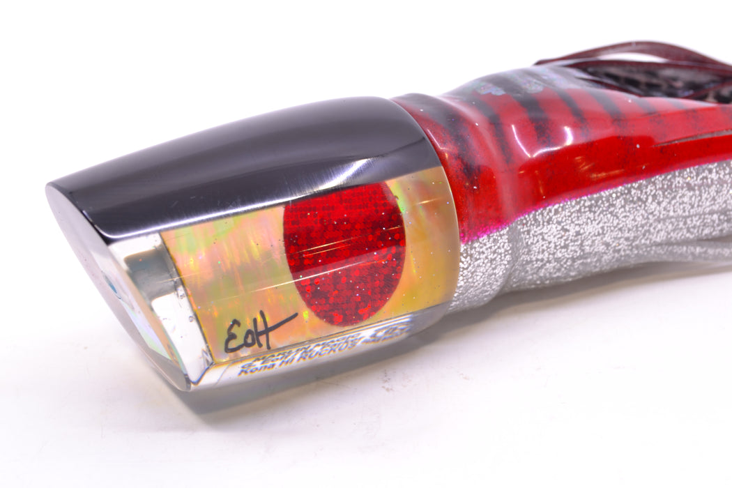 Marlin Magic Golden MOP Black Back Red Eyes Ruckus 12" 11oz Skirted Red Aurora
