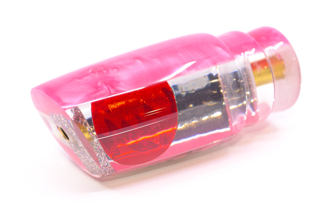 Koya Lures Clear Mirrored Pink Back Red Eyes 614 9" 3.5oz