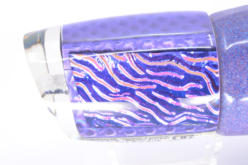 Marlin Magic Purple-Blue Lava Large Ruckus 14" 10oz Vinyl Purple *CHIPPED* GZE