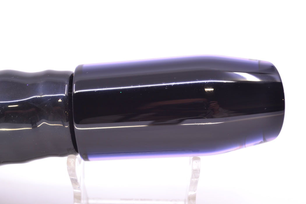 Moyes Lures Skipjack Paua-MOP Black-Purple Back Taxi Eyes Davey Boy 12" 8oz Skirted