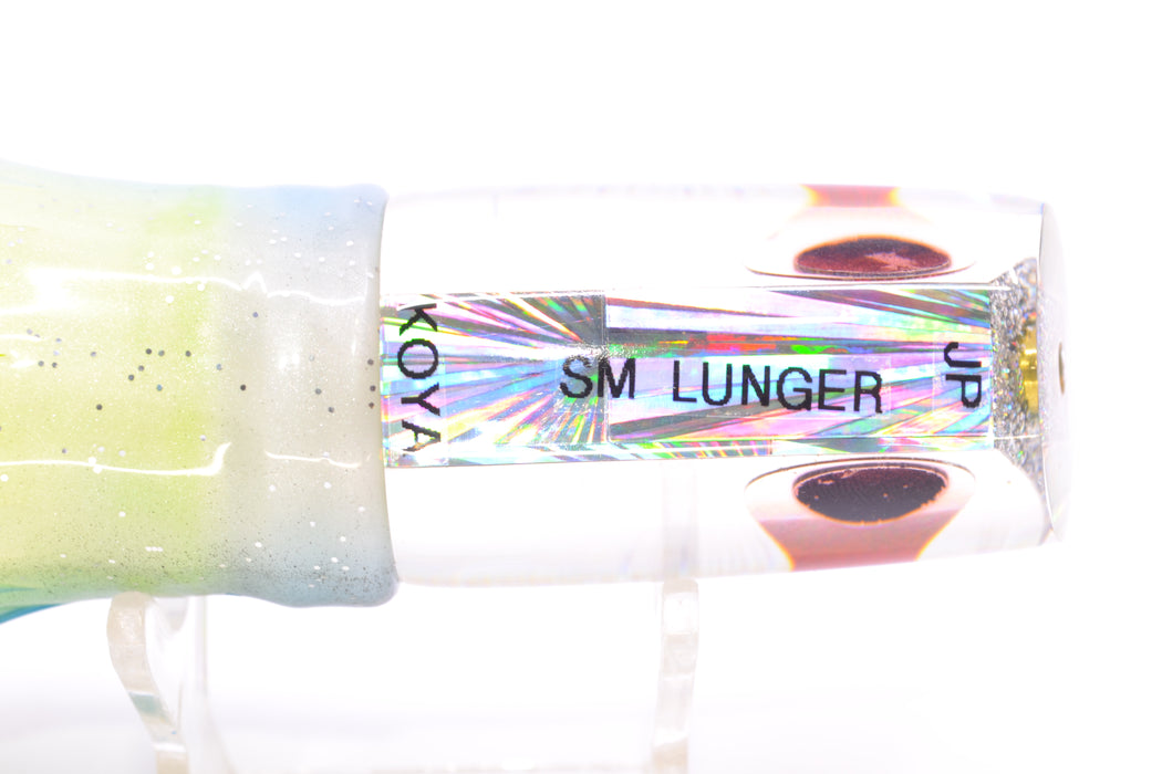 Koya Lures Silver Rainbow Starburst JP Small Lunger 10" 6oz Skirted Fruit Salad GZE