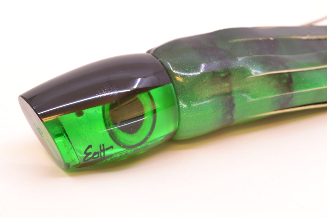 Marlin Magic Green MOP Black Back Baby Ruckus 10" 6.3oz FT Vinyl Green Tiger *Mislabeled*