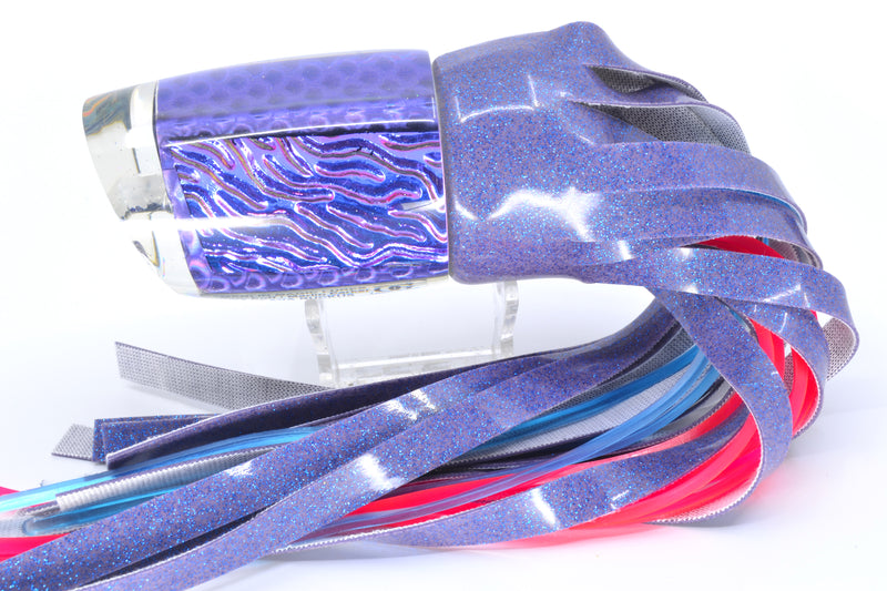 Marlin Magic Purple-Blue Lava Large Ruckus 14" 10oz Vinyl Purple *CHIPPED* GZE