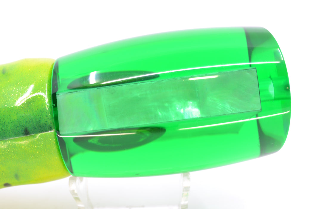 Moyes Lures Green MOP Taxi Eyes XL Boogeyman 16" 12.7oz FT Vinyl Mahi