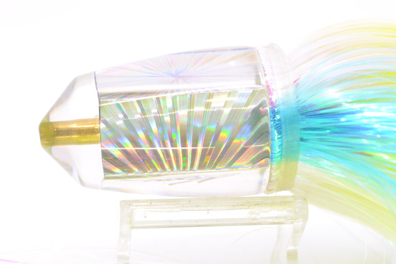 Koya Lures Silver Rainbow Starburst Bullet 9"+ 7.5oz EZ Flash Feathersword