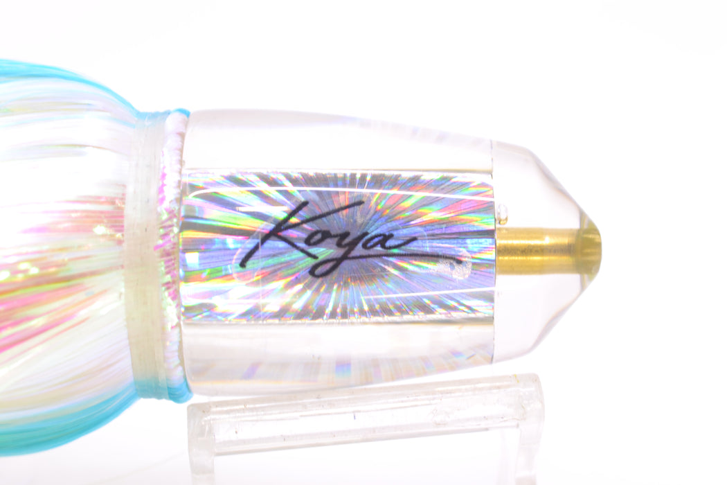 Koya Lures Silver Rainbow Starburst Bullet 9"+ 7.5oz EZ Flash Feathersword