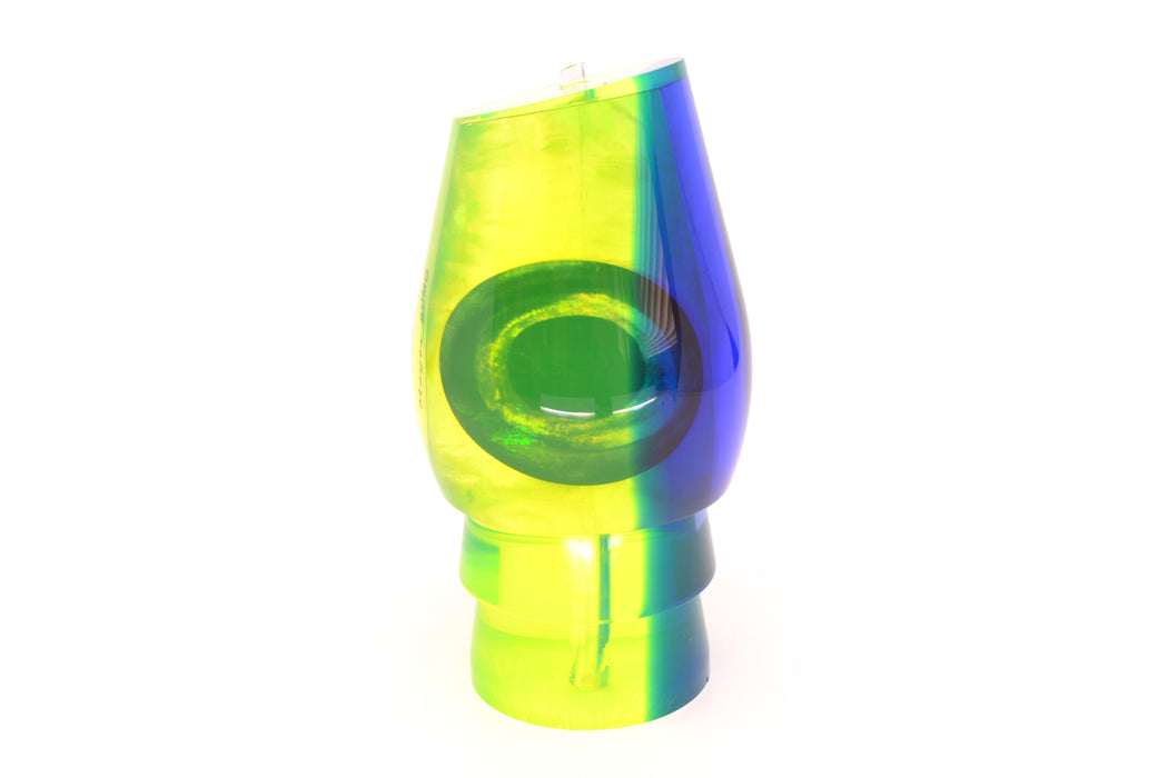 Moyes Lures Chartreuse MOP Blue Back Taxi Eyes Sumo Teaser 22oz