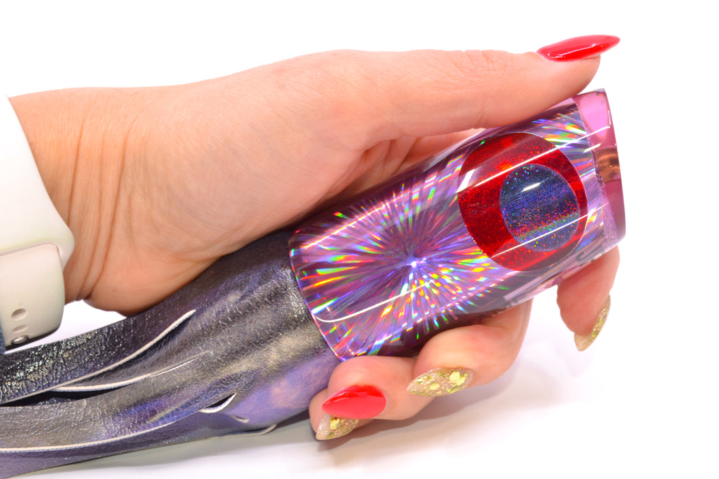Koya Lures Purple Rainbow Starburst JP Noname 12" 7.5oz ALV Vinyl Purple Skipjack GZE