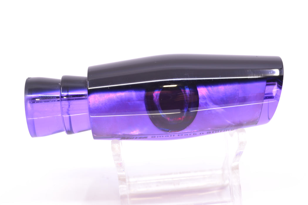 Moyes Lures Purple MOP Black Back Taxi Eyes Small Dark-N-Stormy 9" 2.6oz